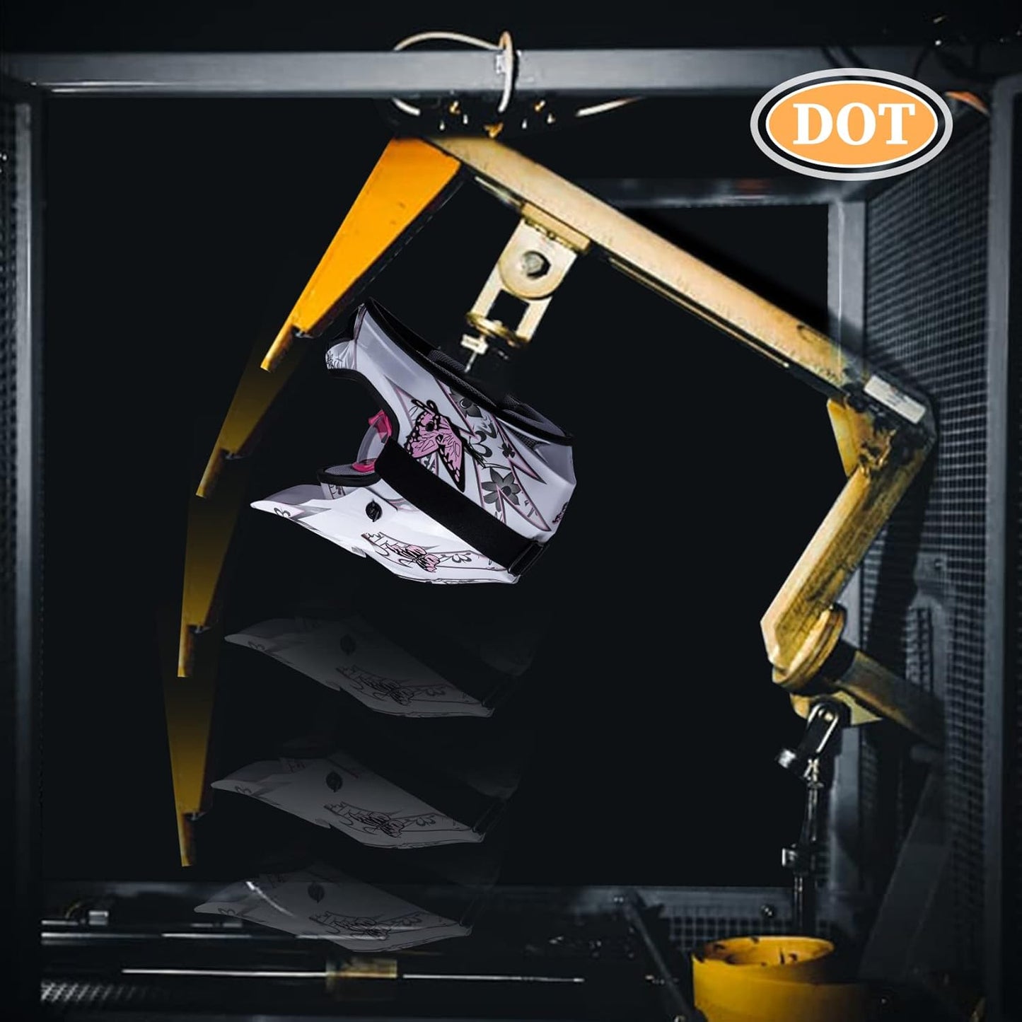 Brighten up your little one's rides with our Pink Butterfly Full Face Helmet! Perfect for motocross, ATV adventures, and go-kart fun. Safety meets style for the ultimate off-road experience! 🦋💖 #KidsHelmets #AdventureAwaits