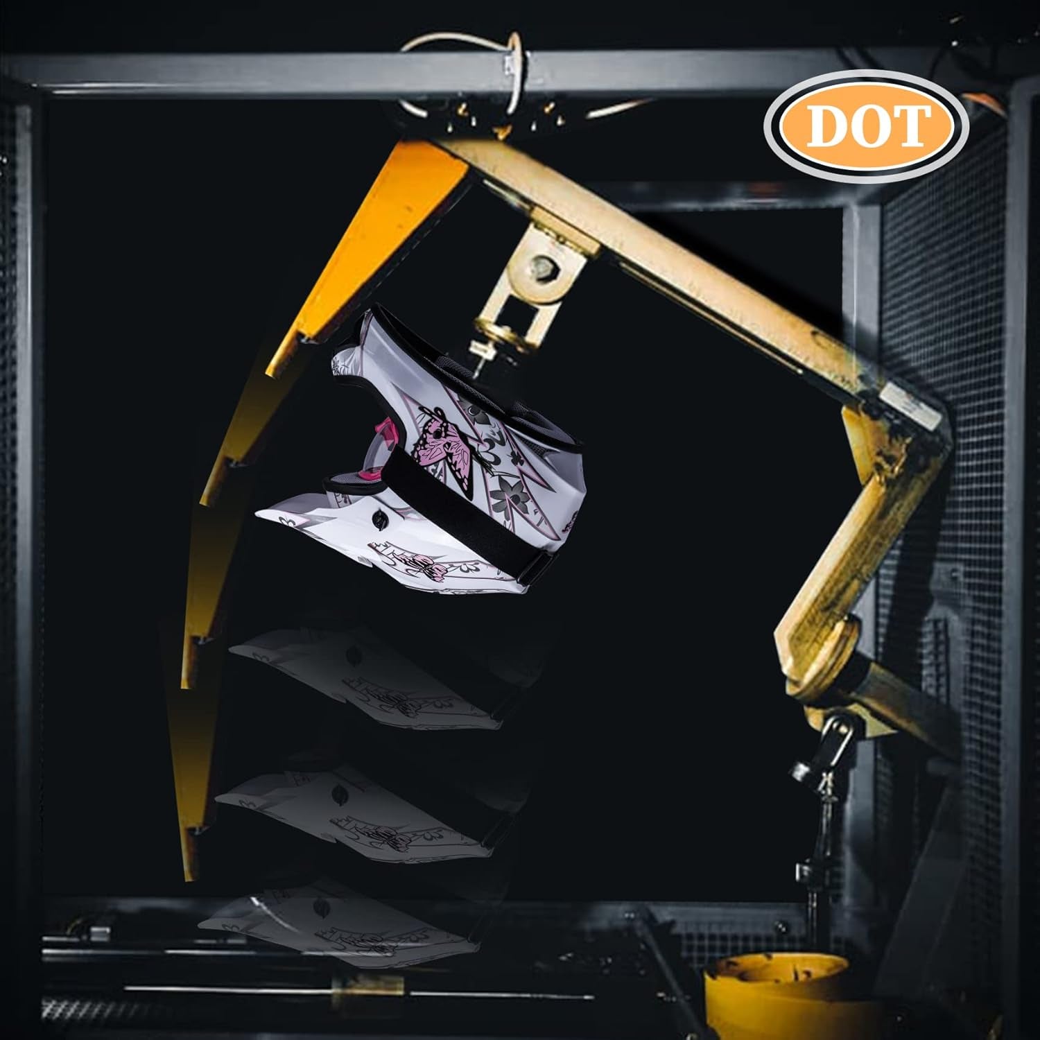 Brighten up your little one's rides with our Pink Butterfly Full Face Helmet! Perfect for motocross, ATV adventures, and go-kart fun. Safety meets style for the ultimate off-road experience! 🦋💖 #KidsHelmets #AdventureAwaits