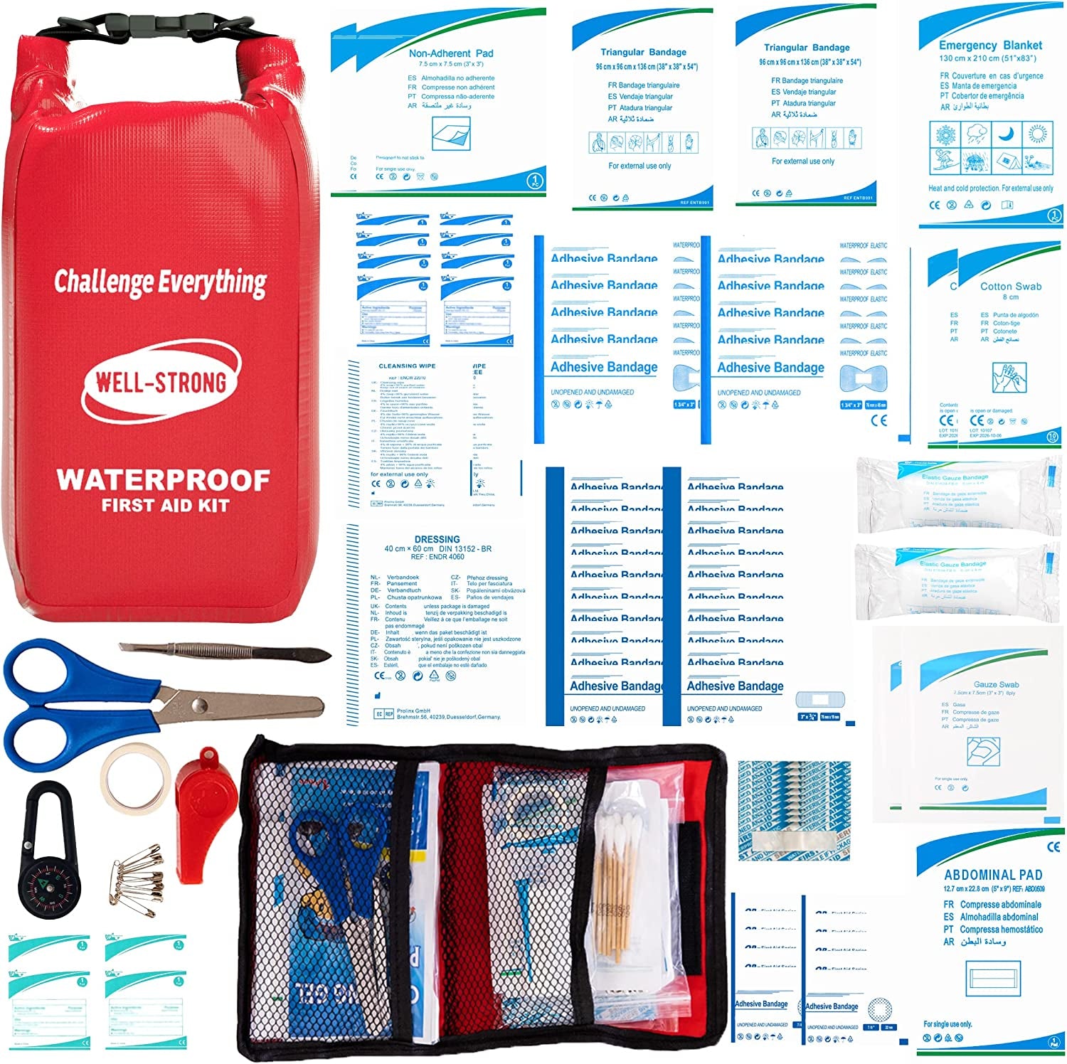Stay Safe on the Water! 🌊🚤 Grab our Waterproof First Aid Kit for all your Fishing, Kayaking, and Beach Adventures! 🏖️🩹 #OutdoorEssentials #SafetyFirst