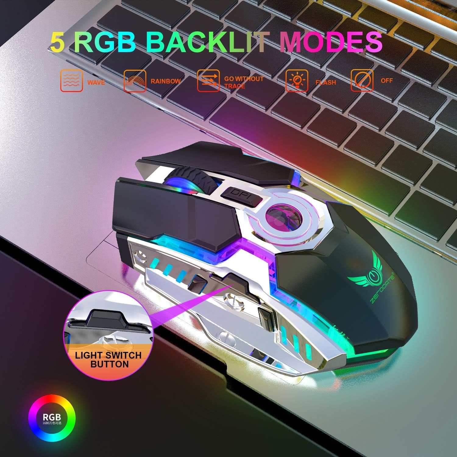 Unleash Your Inner Gamer with the Most Epic Rechargeable Wireless Mouse & a Decompression Crystal Ball That's Better Than Therapy! 🖱️🎮✨